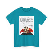 Load image into Gallery viewer, "Bend the Forces of Darkness" Unisex Heavy Cotton Tee