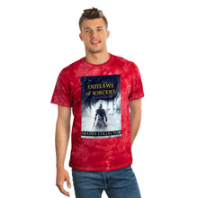 Load image into Gallery viewer, Outlaws of Sorcery Tie-Dye Tee, Crystal
