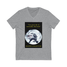 Load image into Gallery viewer, "Great Tub of Inarticulate Fish Heads" Unisex Jersey Short Sleeve V-Neck Tee