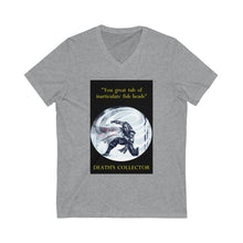 Load image into Gallery viewer, &quot;Great Tub of Inarticulate Fish Heads&quot; Unisex Jersey Short Sleeve V-Neck Tee
